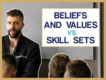 Beliefs and values vs skill set